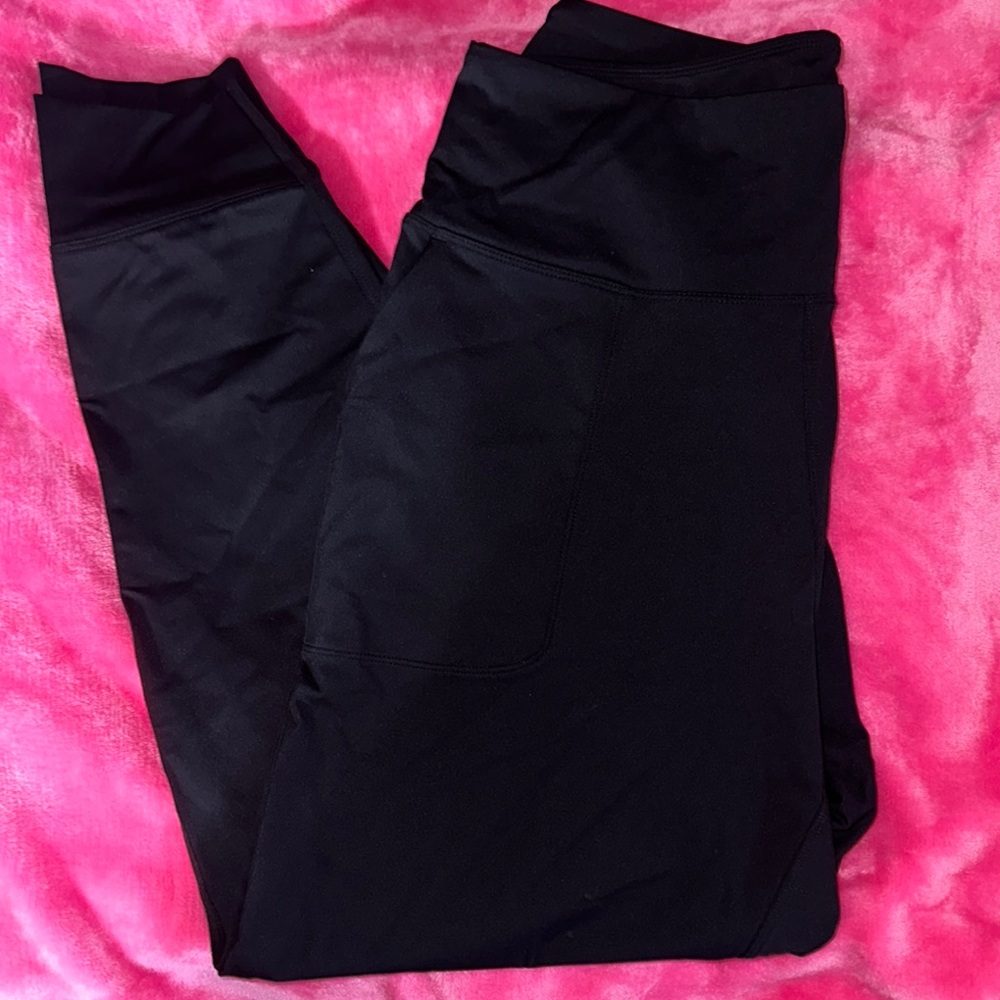 Amazon The Gym People Black Leggings Joggers MEDIUM, wore once.